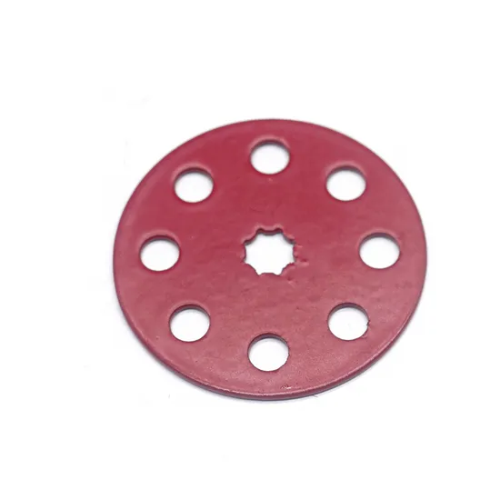 Dongguan Hardware Metal Sheet Stamping Parts Custom Porous Gasket High Quality Toy Crane Buildings DIY Assembly Accessories 