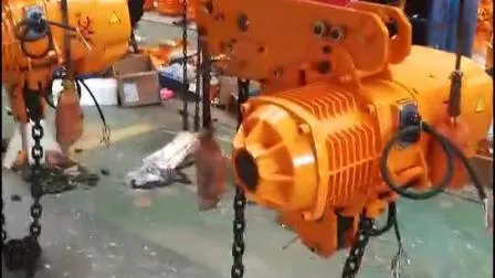 Цепной блок для подъемного оборудования грузоподъемностью 20 тонн