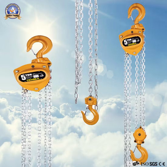 5-тонный ручной цепной блок / цепная таль / цепной шкив (HSZ)