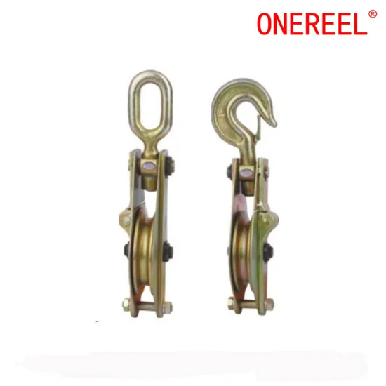 Инструменты для натяжения линии электропередачи 5 тонн с двойным полиспастом из нержавеющей стали